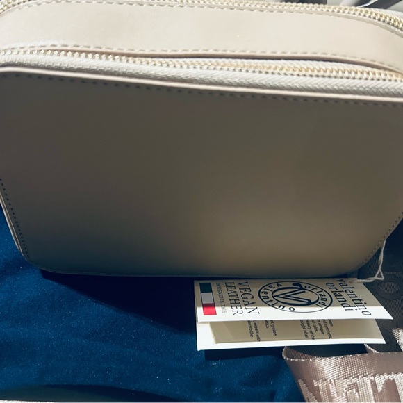 Valentino Orlandi Taupe Vegan Leather Studded Crossbody - Picture 2 of 2